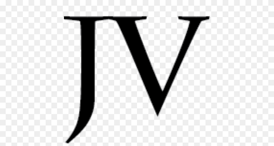 Cropped Logotipo Jv Letras Negras, Text, Smoke Pipe Free Png