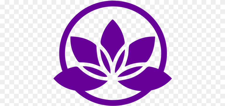 Cropped Lotus Logo, Purple, Symbol, Animal, Fish Free Png