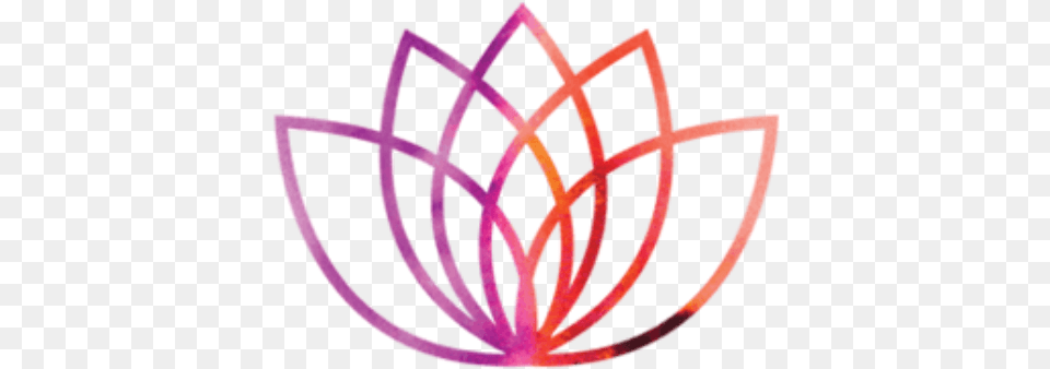 Cropped Lotusmassagelogorev2png Massage Logo, Cross, Symbol, Purple, Flower Png Image