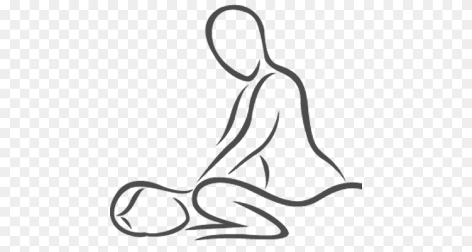 Cropped Massage Logo Pj Aman Suria, Kneeling, Person Free Transparent Png