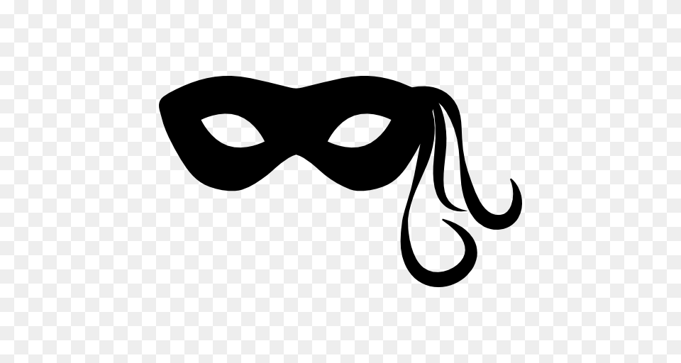 Cropped Mysterious Carnival Mask Images, Gray Png