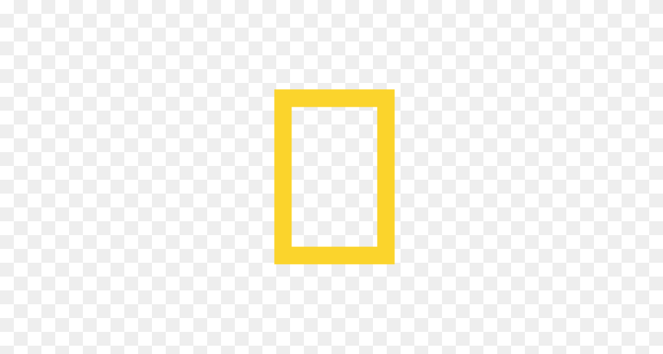 Cropped National Geographic Logo Yellow Frame National, Text Png