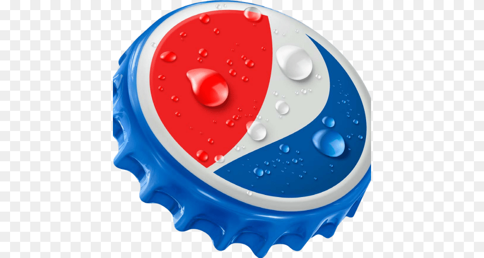 Cropped New Bottle Cap Logo Pepsi Clipped Rev Pepsi Cola, Beverage, Soda Png Image