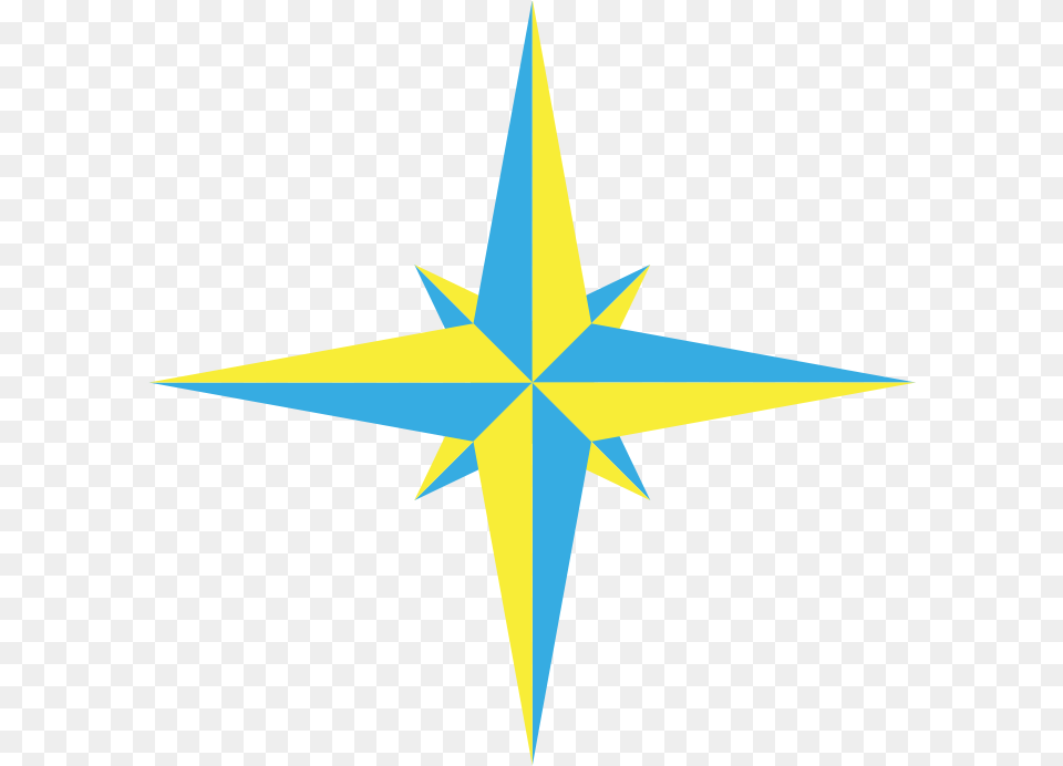 Cropped North South East West Transparent, Star Symbol, Symbol Free Png