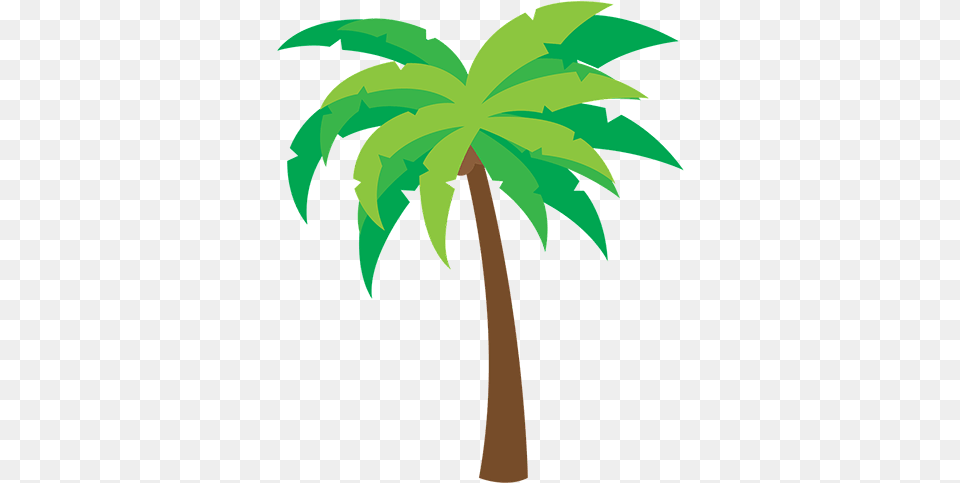 Cropped Palm Tree Icon, Leaf, Palm Tree, Plant, Vegetation Png Image