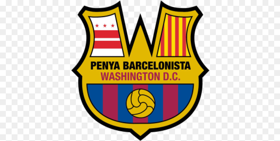 Cropped Penya Barcelonista, Badge, Logo, Symbol Png
