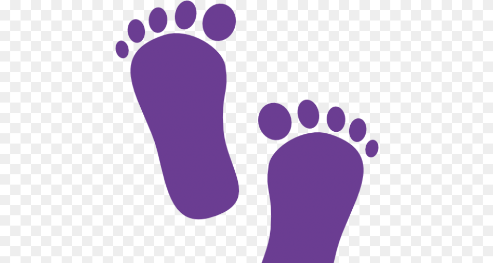 Cropped Purplestepsclipartpng U2013 Sakiyna Child Footprint, Smoke Pipe Png Image