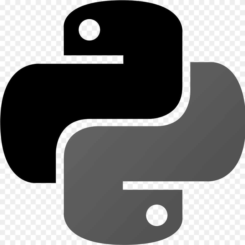 Cropped Python Logo, Text Png