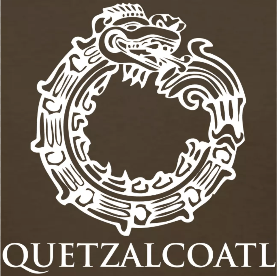 Cropped Quetzal01 1 Snake That Swallowed Its Tail, Stencil, Logo, Text Free Png