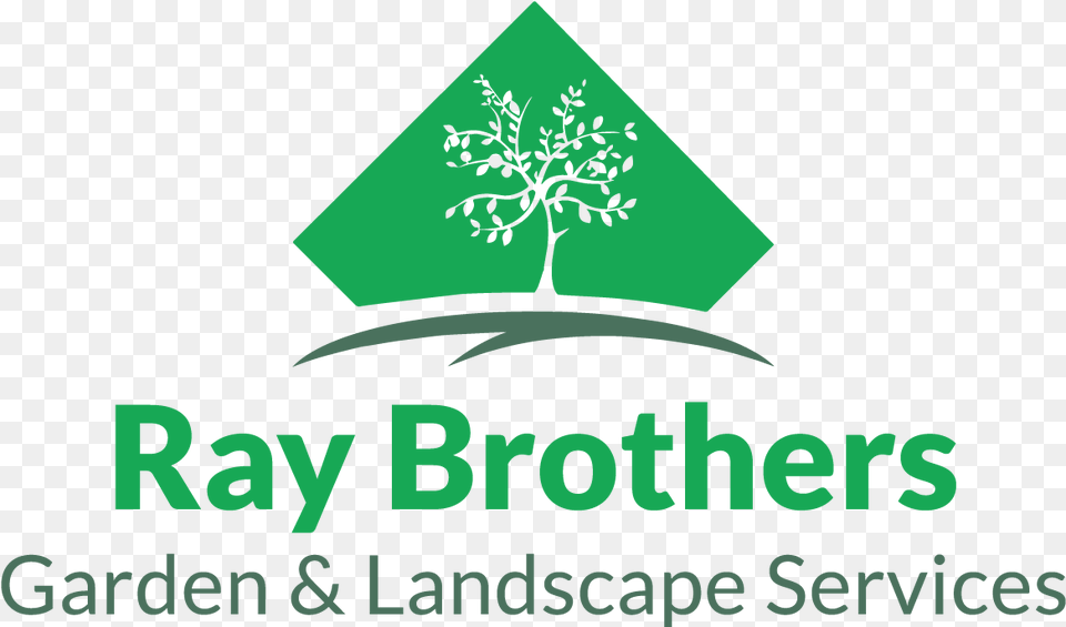Cropped Ray Brothers Logo 4 Sign, Green, Plant, Tree, Triangle Free Png Download