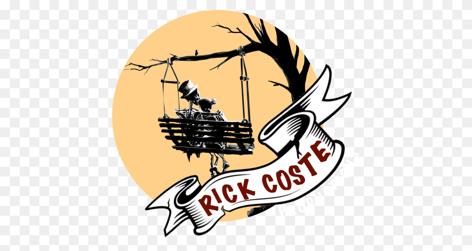 Cropped Rcp White Rick Coste Writer, Advertisement, Logo Free Transparent Png