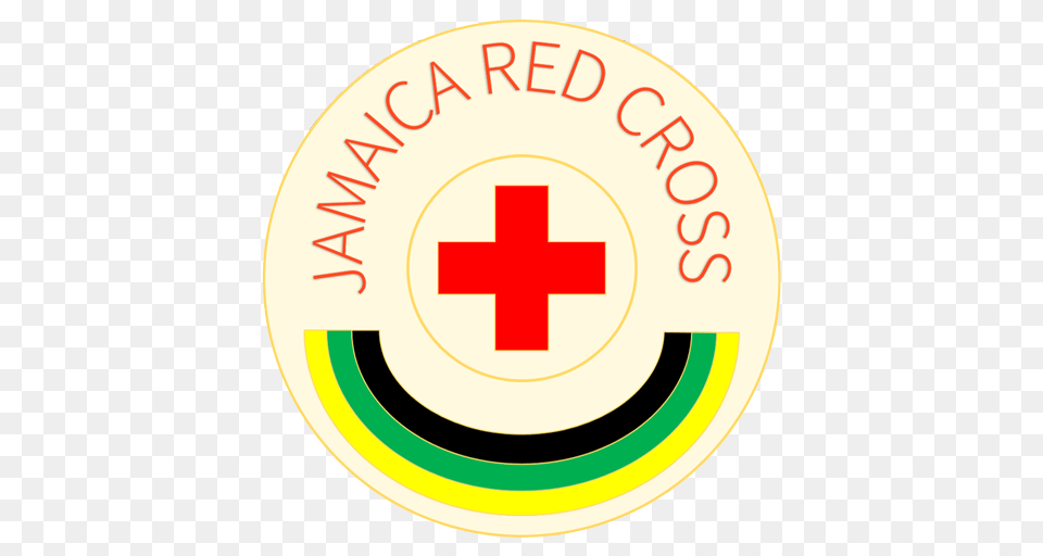 Cropped Red Cross Jamaica Red Cross, First Aid, Logo, Red Cross, Symbol Free Png