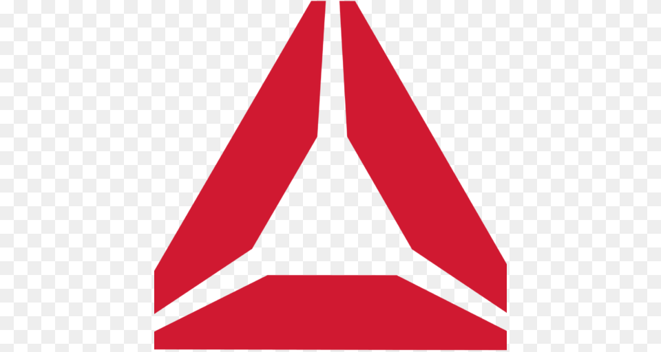 Cropped Reebok Logo Reebok, Triangle Free Png Download