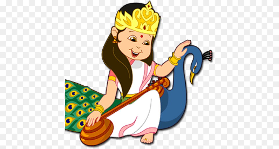 Cropped Saraswati Maa R Logo Saraswati Repository, Baby, Person, Face, Head Free Transparent Png