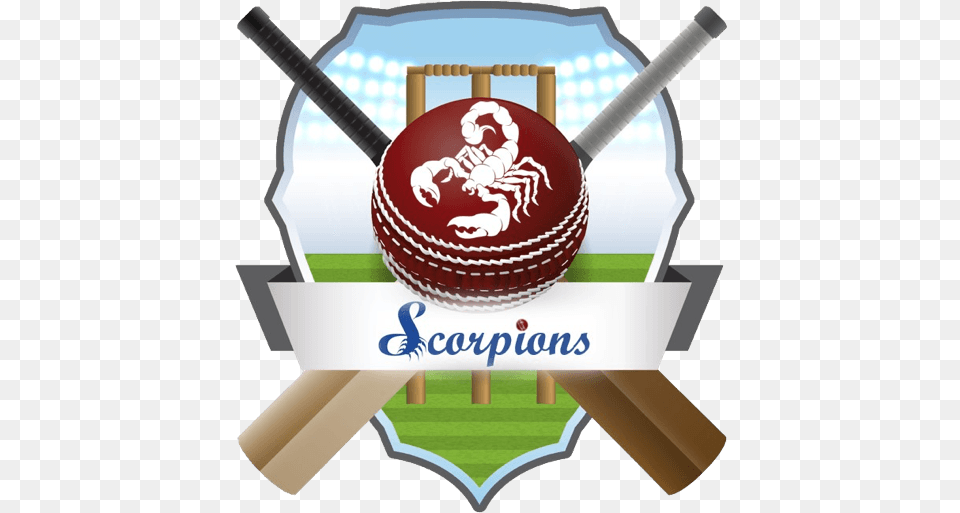 Cropped Scorpions Cricket Team Logo, Ball, Cricket Ball, Sport Png Image