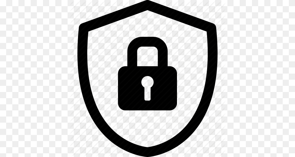 Cropped Security Shield Lock Secure Messaging Apps Png