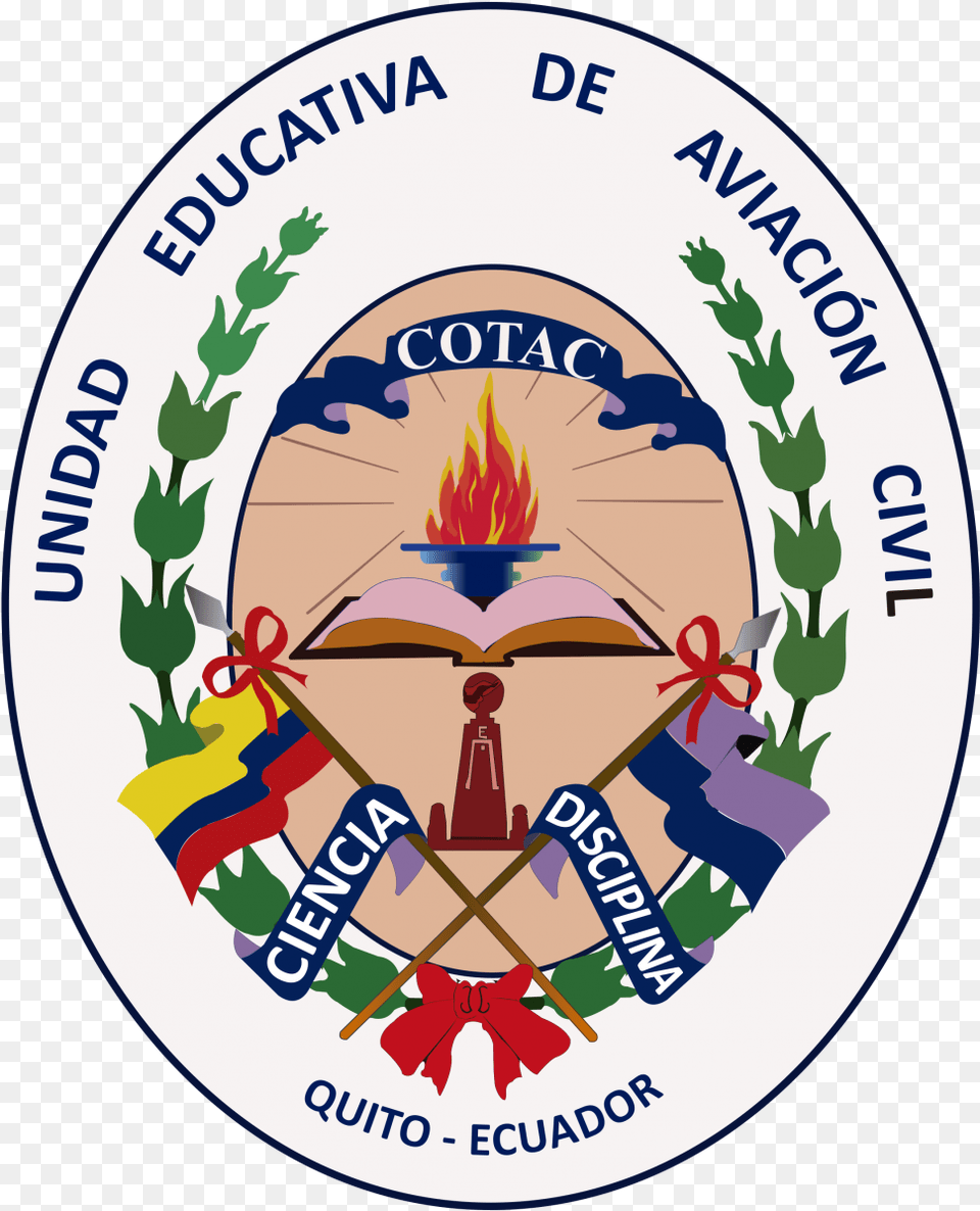 Cropped Sello Cotac Emblem, Logo, Symbol, Badge Png Image