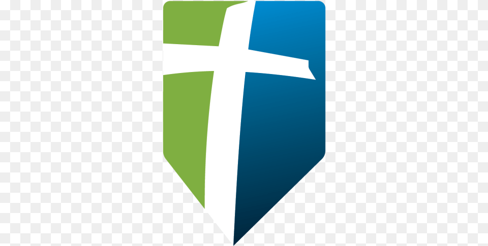 Cropped Shield With Cross, Symbol Free Png Download