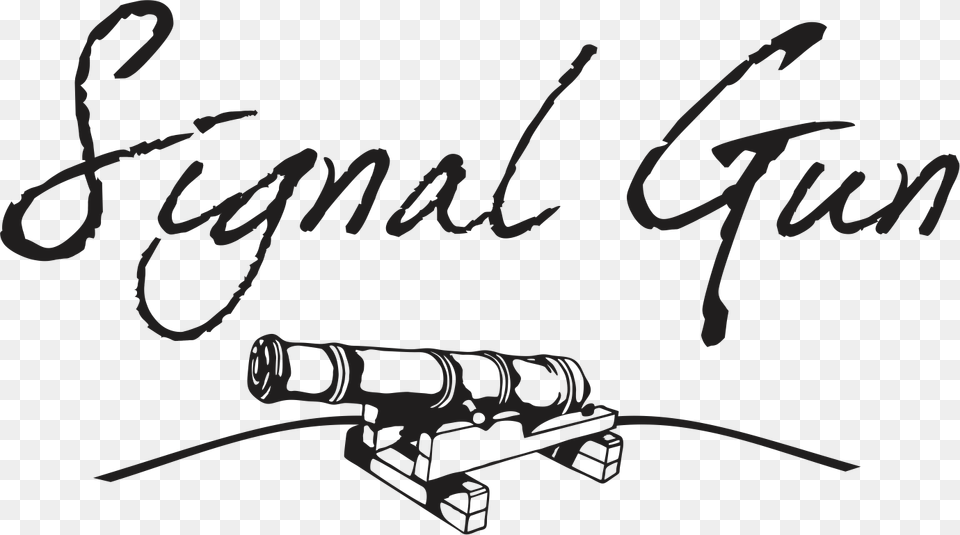 Cropped Signal Gun Png1 Signal Gun Wine, Handwriting, Text, Animal, Kangaroo Free Png