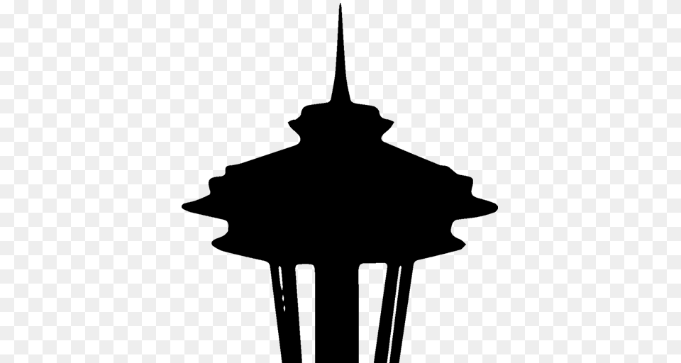 Cropped Space Needle Good Morning Seattle, Nature, Night, Outdoors, Lighting Free Png