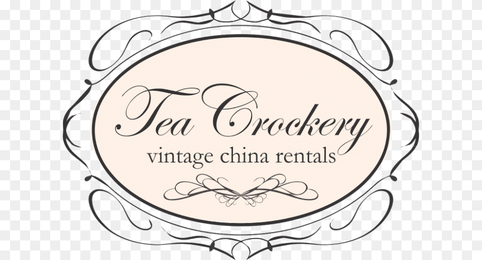 Cropped Teacrockerylogo2 Temperley London, Calligraphy, Handwriting, Text, Oval Free Png