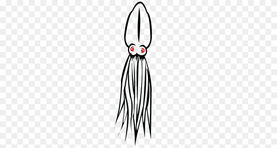 Cropped Thevampiresquid Squid Only No Background, Animal, Sea Life, Adult, Female Free Png Download