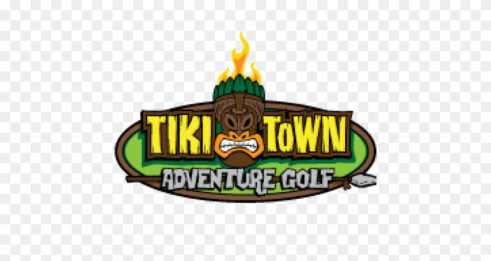 Cropped Tikitownlogo Tiki Town Adventure Golf, Architecture, Emblem, Pillar, Symbol Png Image