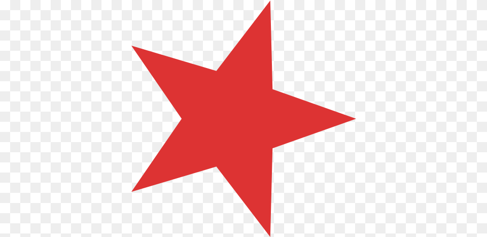 Cropped Transparent Background Red Star, Star Symbol, Symbol Free Png Download