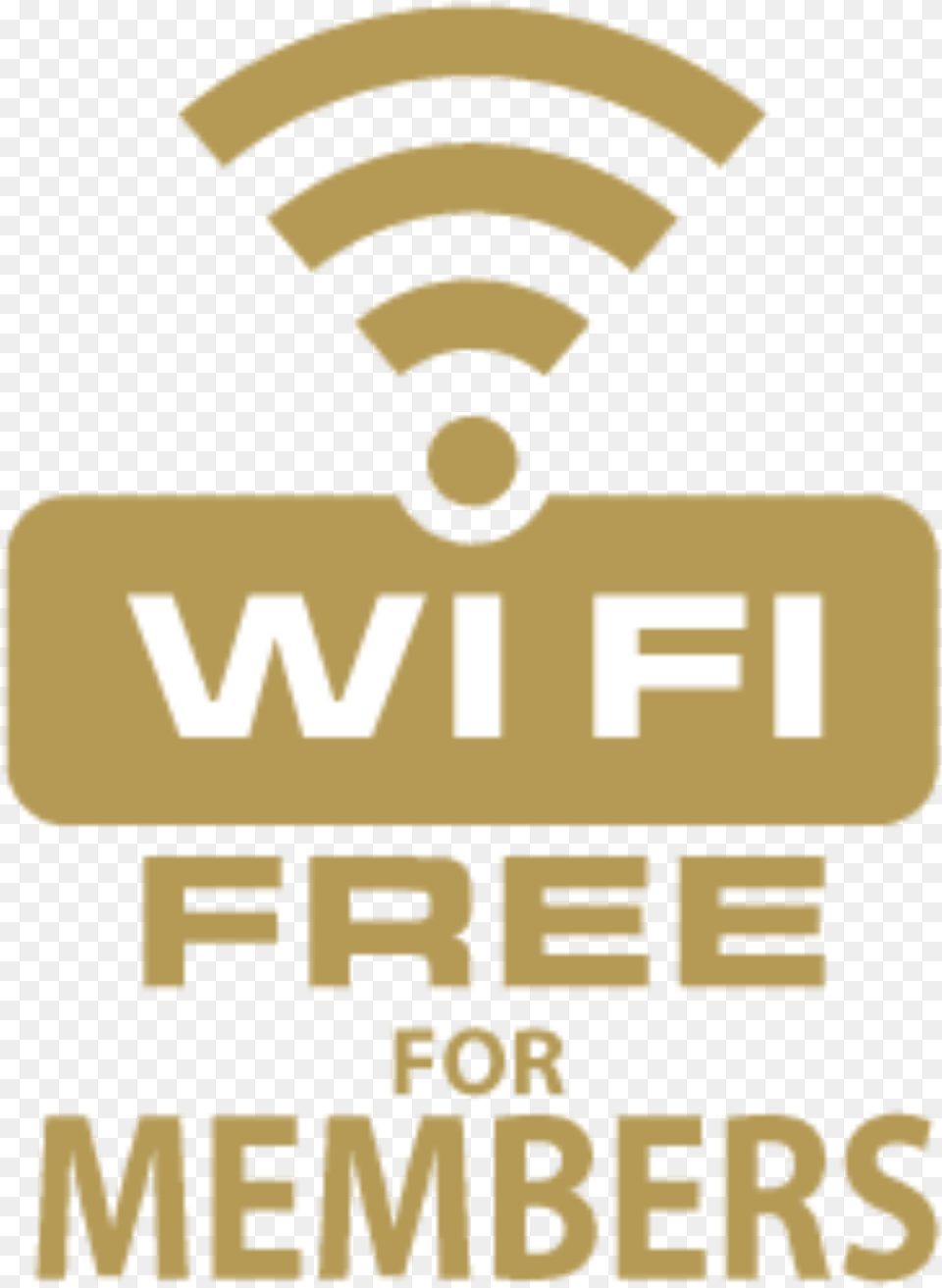 Cropped Wifi Wifi For Members, Advertisement, Poster, Logo Png