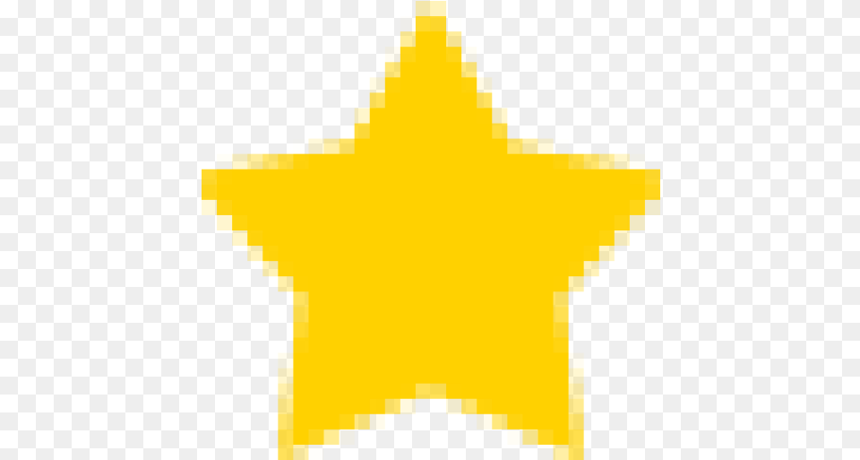 Cropped Yellowstarpng Startalent Lovely, Star Symbol, Symbol, Cross Free Png Download