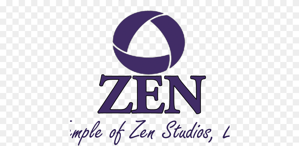 Cropped Zenfinitokksitetoppng U2013 Temple Of Zen Studios For Volleyball, Sphere, Text, Logo Png