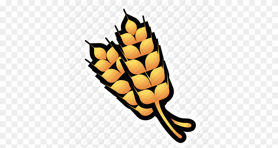 Crops Farm Food Wheat Icon, Grain, Produce, Corn, Plant Png Image