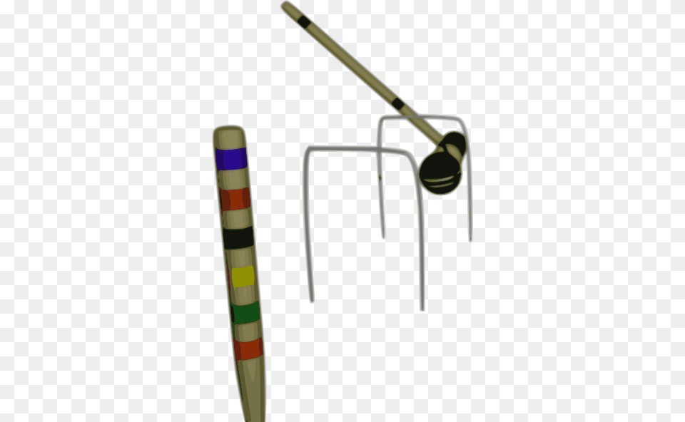 Croquet Peg Hammer Clip Art, Device, Hoe, Tool, Dynamite Free Png Download