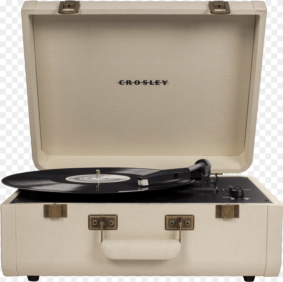 Crosley Cruiser Cream Bluetooth Vinyl Record Player, Electrical Device, Switch Free Transparent Png