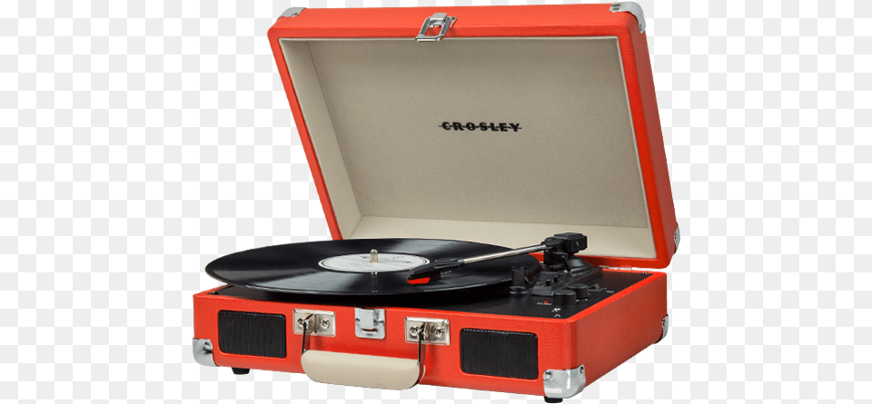 Crosley S Cruiser Deluxe Is A Stylish Hot Pink Crosley Record Player, Cd Player, Electronics, Car, Transportation Png