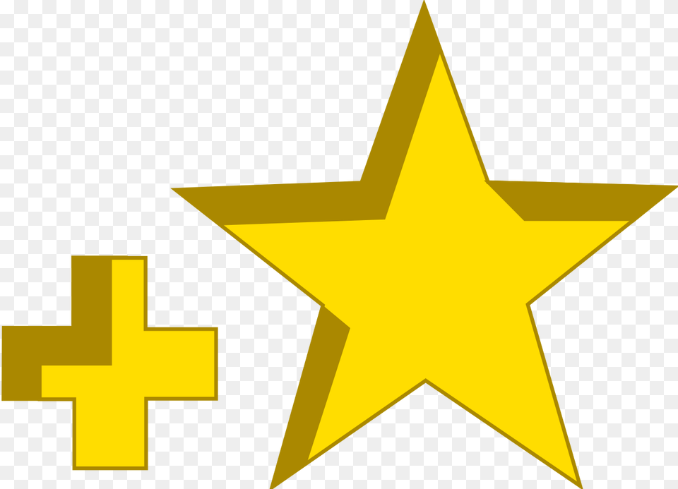Cross, Star Symbol, Symbol Free Transparent Png