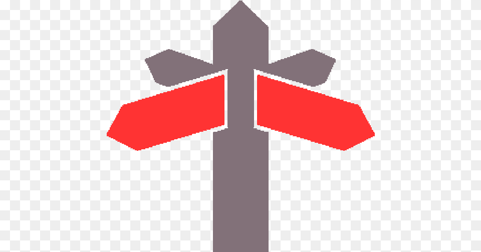 Cross, Sign, Symbol, Road Sign Png Image