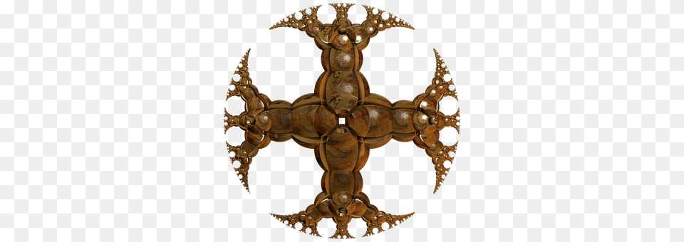 Cross Accessories, Bronze, Chandelier, Lamp Free Png Download