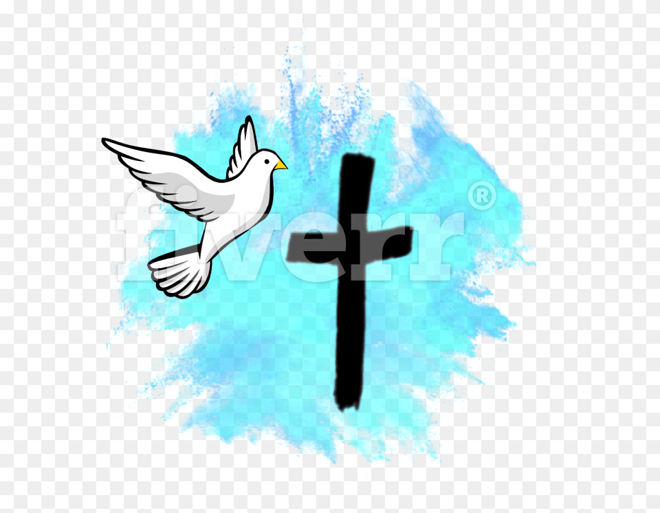 Cross, Symbol, Animal, Bird, Jay Png Image