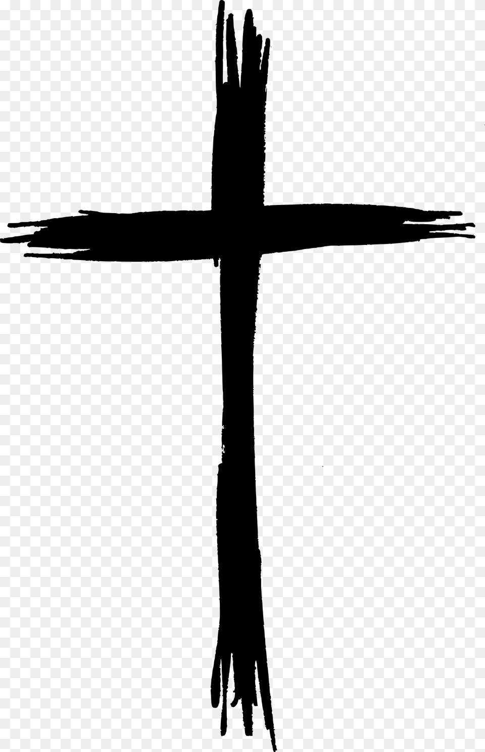 Cross, Gray Free Png Download