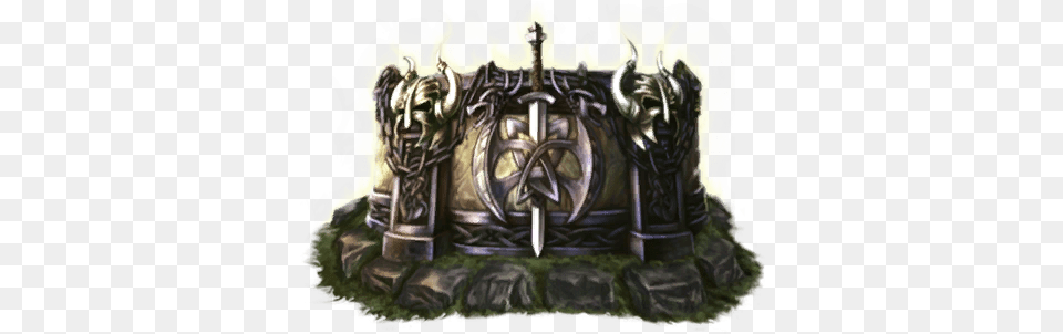 Cross, Emblem, Symbol, Sword, Weapon Png