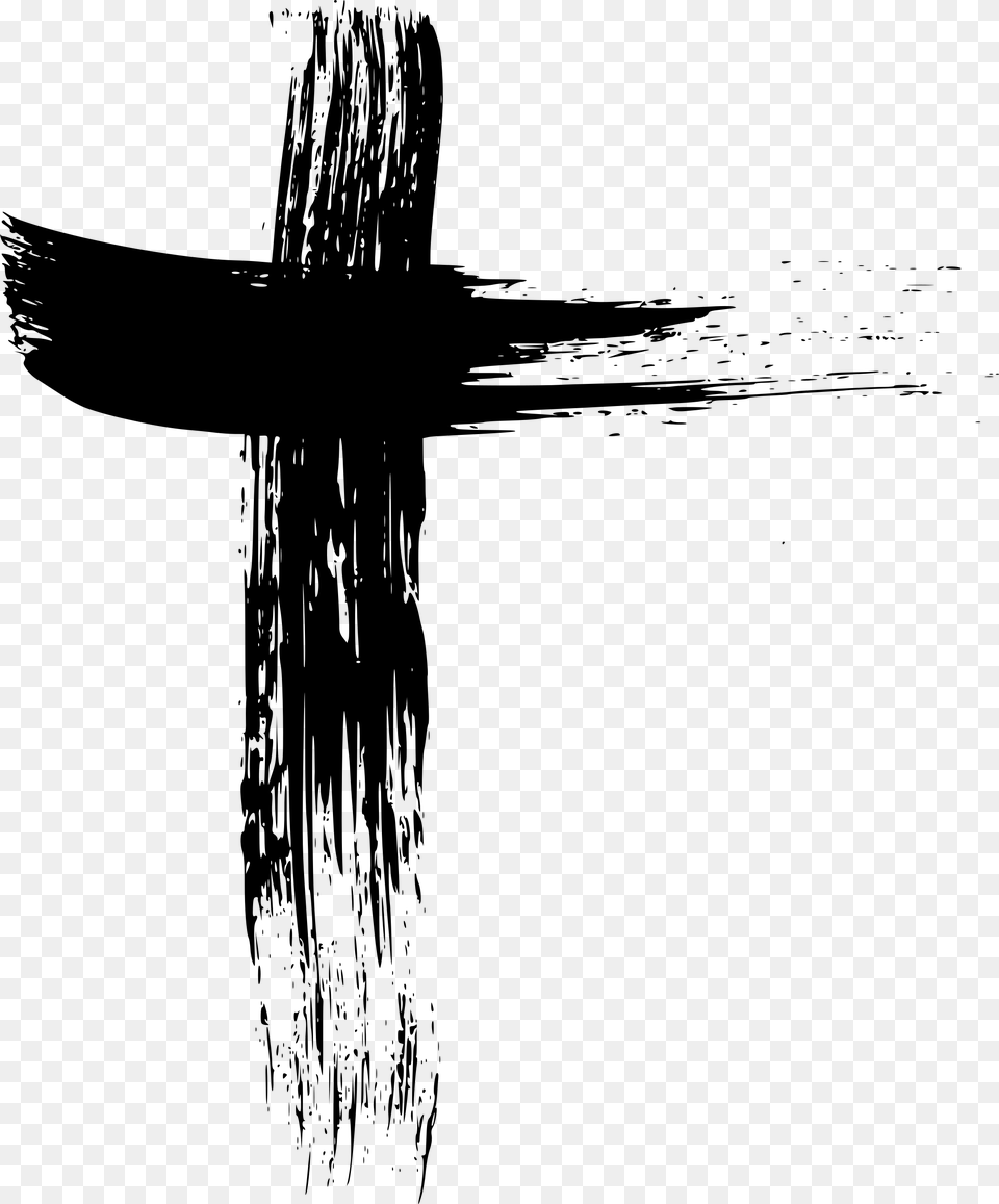 Cross, Gray Png Image