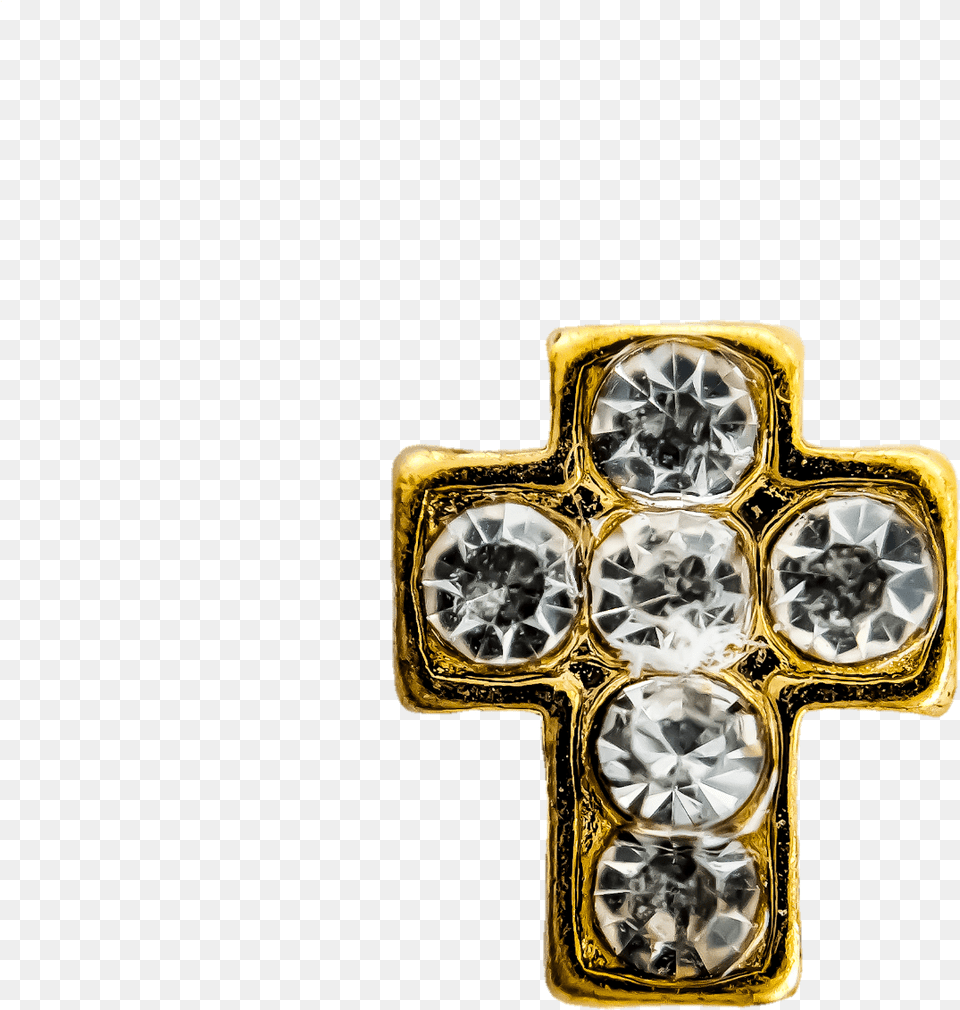 Cross, Symbol, Accessories, Diamond, Gemstone Free Transparent Png