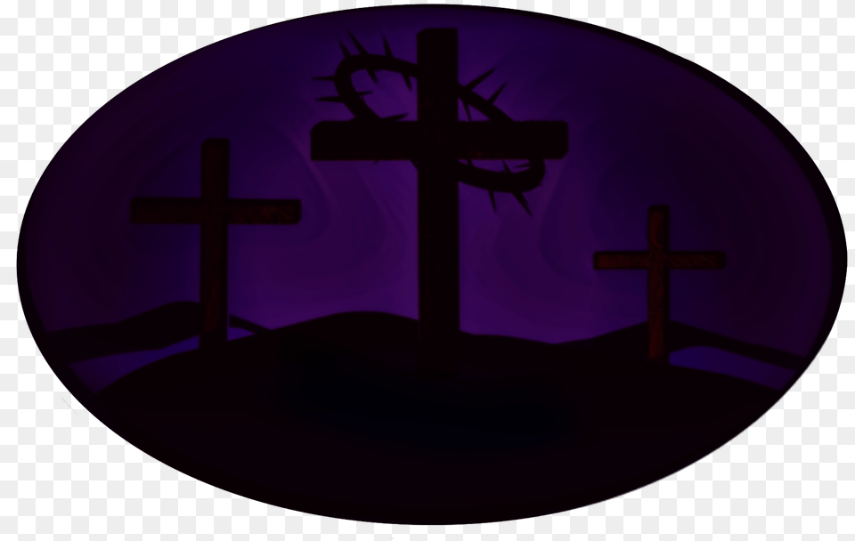 Cross, Purple, Symbol, Altar, Architecture Free Transparent Png