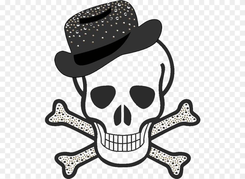 Cross Bones Skull And Crossbones, Clothing, Hat Png