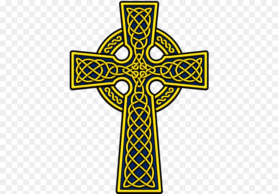 Cross Clip Basic Gold Celtic Cross Clipart, Symbol Free Png