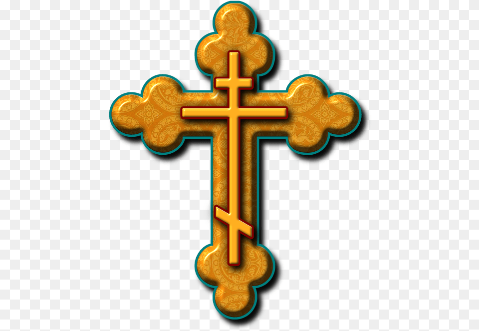 Cross Clip Three Clipart Greek Orthodox Cross, Symbol, Crucifix Png