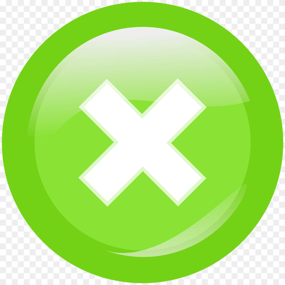 Cross Clipart, Green, Symbol, Recycling Symbol, Disk Free Transparent Png