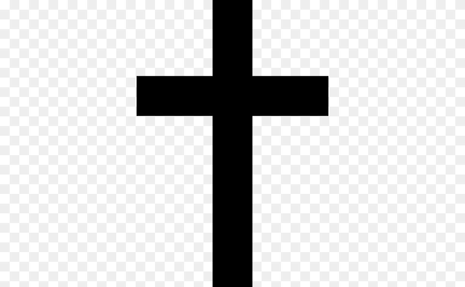 Cross Clipart Black And White, Symbol Free Png
