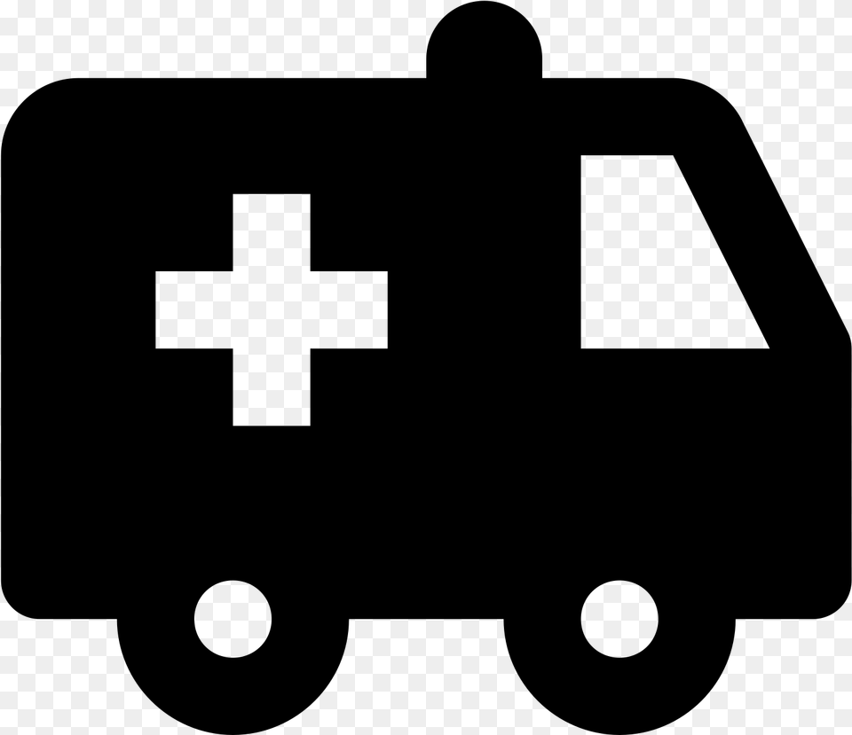 Cross Clipart First Aid Kit In Hgv, Gray Free Png Download